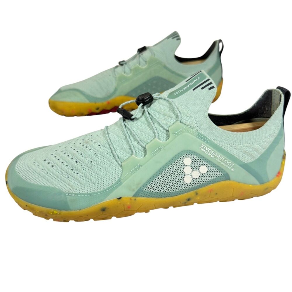 VivoBarefoot Primus Trail Knit FG Barefoot Trail Running Shoes women's size 10.5